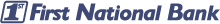 FirstNational First National Bank Logo